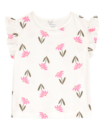 Toddler Floral Short-Sleeve Tee, 