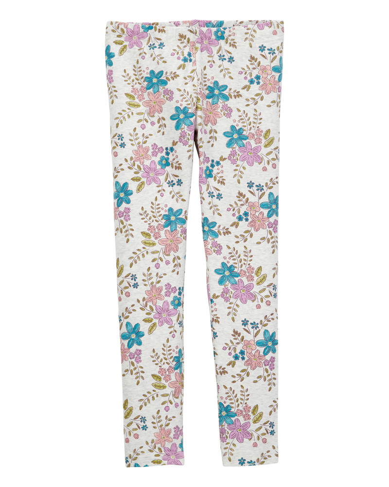 Enfant Legging extensible à fleurs - Multi, image 3 sur 5 diapositives