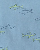 Baby Boy Shark Tank Top - Blue, image 2 of 3 slides