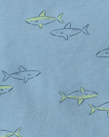 Baby Boy Shark Tank Top - Blue, 