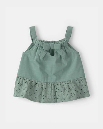 Baby Girl 2-Piece Tank Top & Short Set, 
