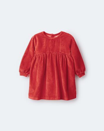 Tout-petit fille - Robe en velours c&ocirc;tel&eacute; Otter Ave&nbsp;&ndash; Orange, 