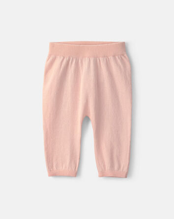 B&eacute;b&eacute; fille - Ensemble 2 pi&egrave;ces haut manches longues &agrave; motif mouton et pantalon - Rose, 