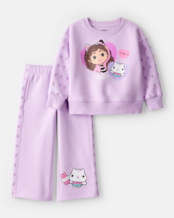 Baby Girl 2-Piece Gabby's Dollhouse Outfit Set, 