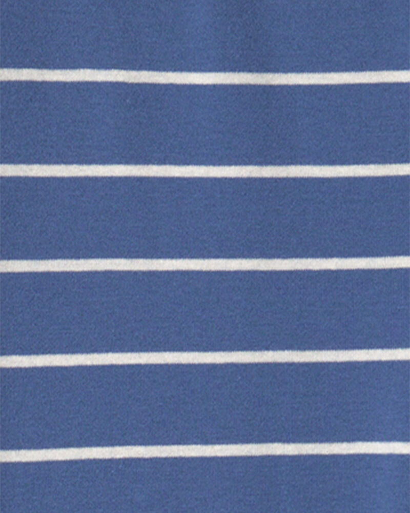 Boys 4-Piece Silly Food 100% Cotton Snug Fit Pyjama Set - Blue, image 3 of 6 slides