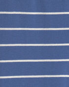 Boys 4-Piece Silly Food 100% Cotton Snug Fit Pyjama Set - Blue, image 3 of 6 slides