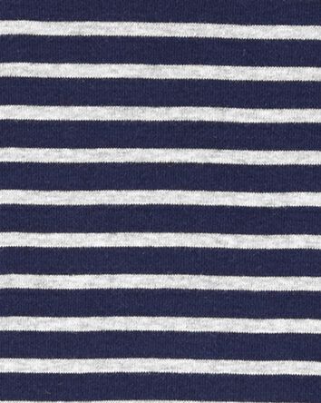 2-Piece Striped 100% Snug Fit Cotton PJs, 