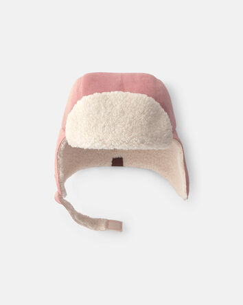 Filles - Tuque toundra aviateur Kombi - Rose, 