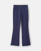 Filles - Legging extensible &agrave; jambe &eacute;vas&eacute;e - Bleu marine Bleu, image 2 sur 3 diapositives