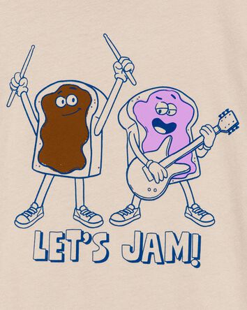 Toddler Let's Jam Graphic Tee, 