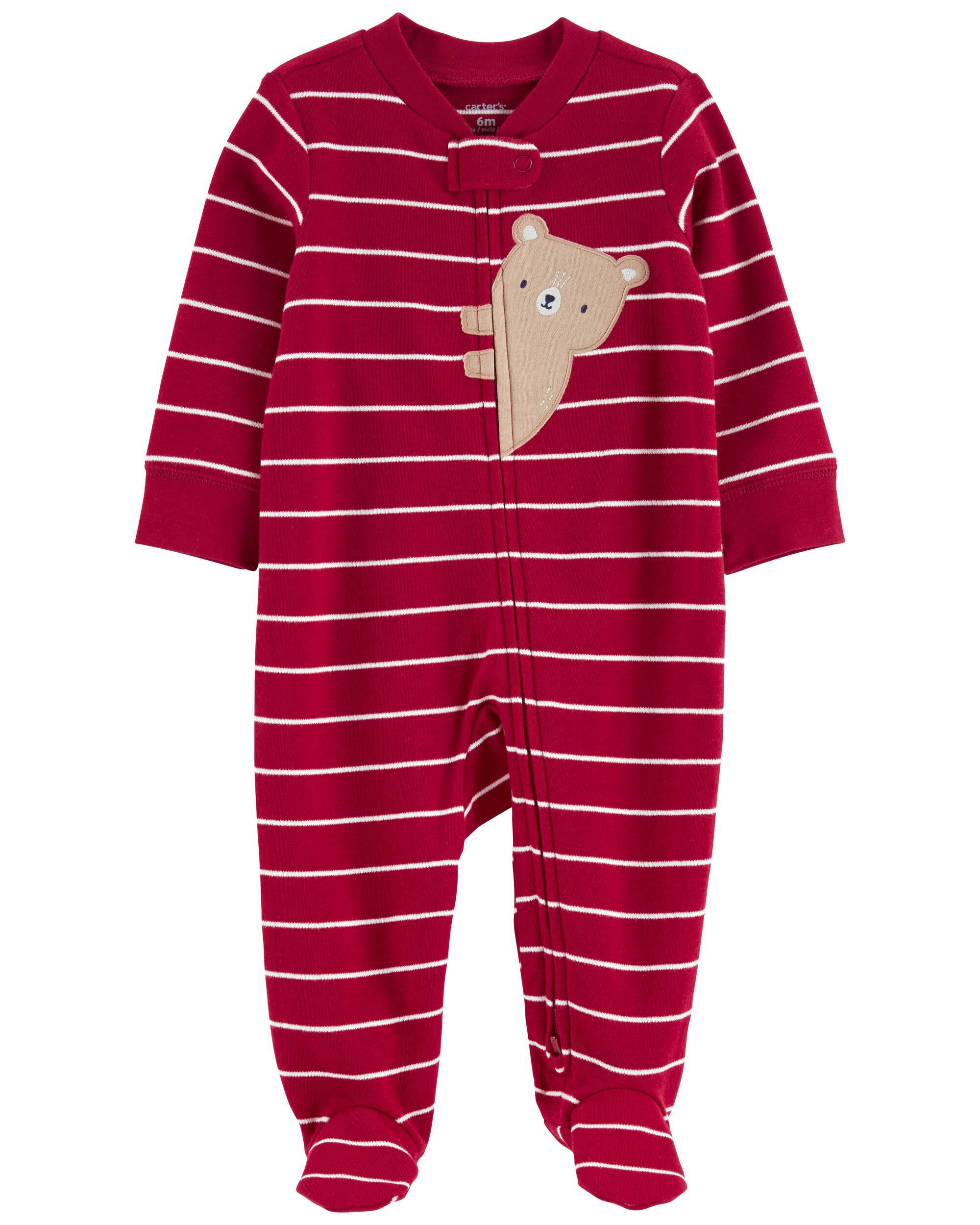 Carters fleece pajamas 12 months top