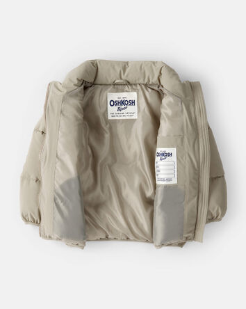 Toddler Boy Urban Heavy Weight Jacket - Sand, 