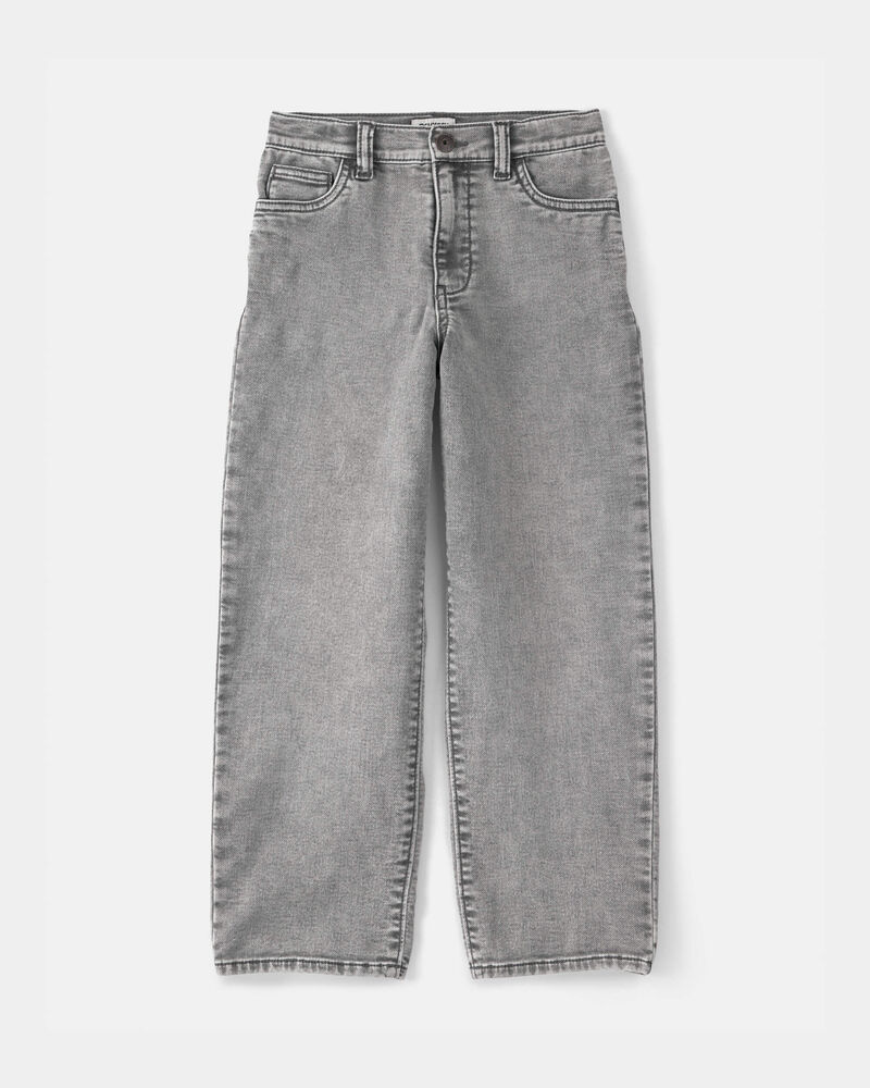 Boys Denim Straight Jeans - Grey, image 1 of 4 slides
