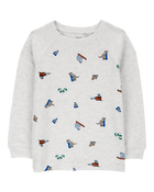 Baby Winter Animals Thermal Graphic Tee, image 1 of 3 slides