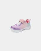 Tout-petit fille - Chaussures sportives, fleurs et papillons - Mauve/Rose, image 7 sur 7 diapositives