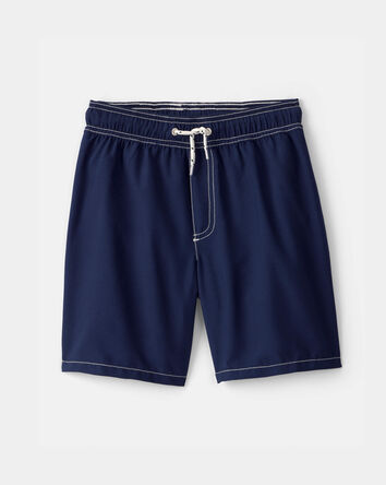 Boys Swim Trunks - Navy Blue, 