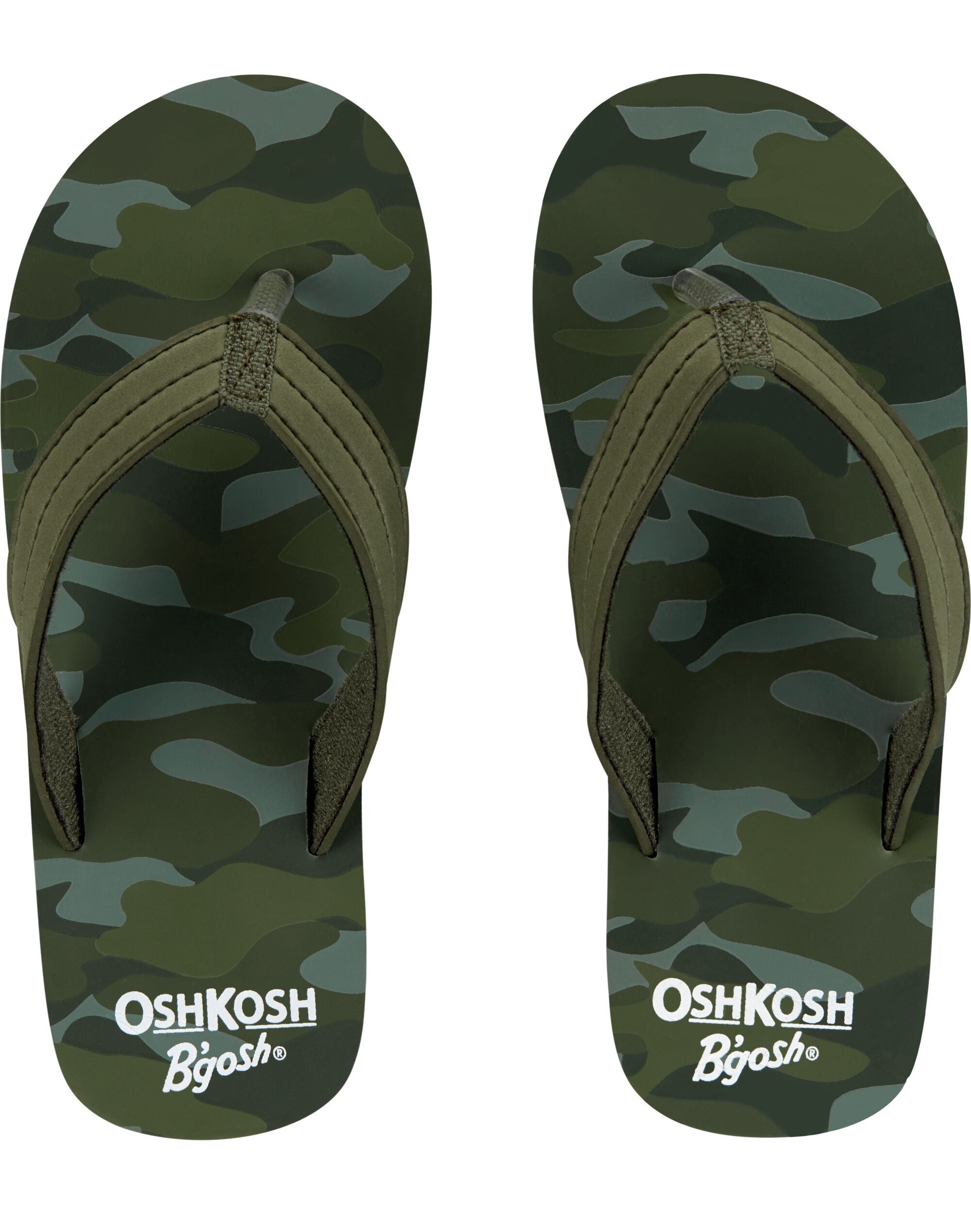 camo flip flops
