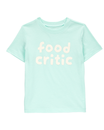 Toddler Food Critic Graphic Tee, 
