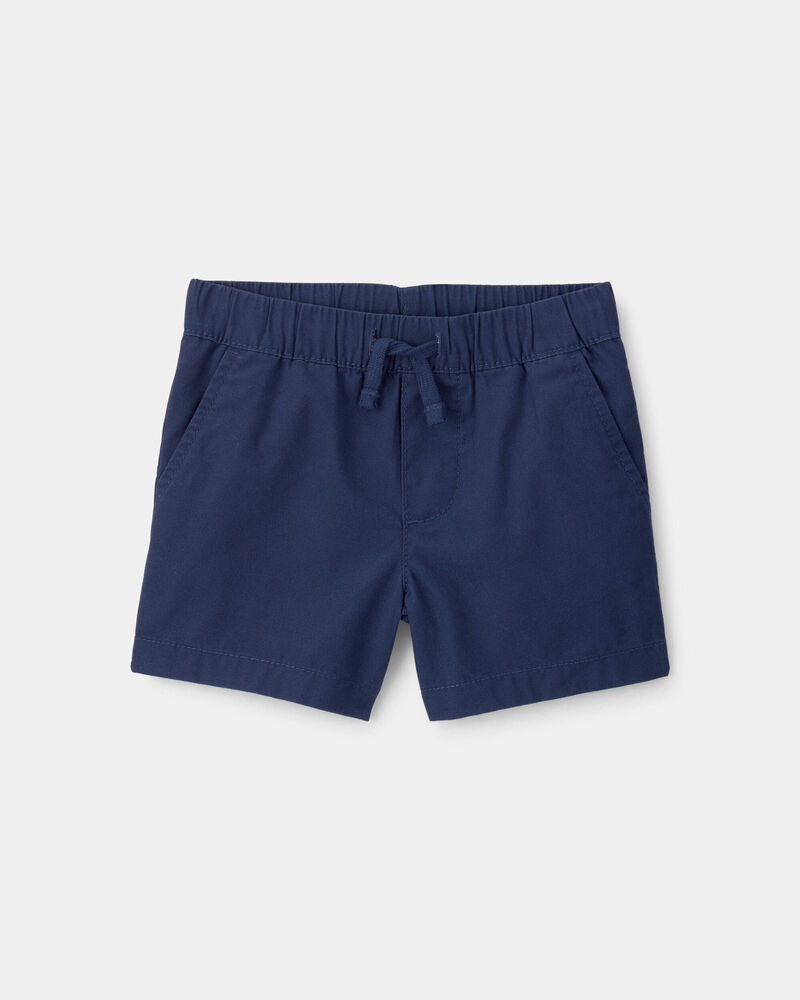 B&eacute;b&eacute; gar&ccedil;on - Toile Shorts - Bleu, image 1 sur 3 diapositives