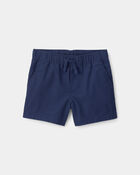 B&eacute;b&eacute; gar&ccedil;on - Toile Shorts - Bleu, image 1 sur 3 diapositives