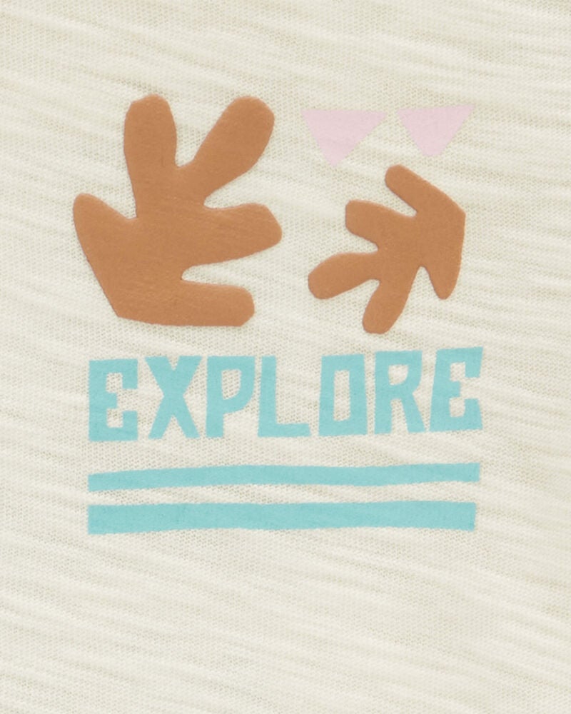 Baby Cotton Blend Short-Sleeve Tee, image 3 of 4 slides