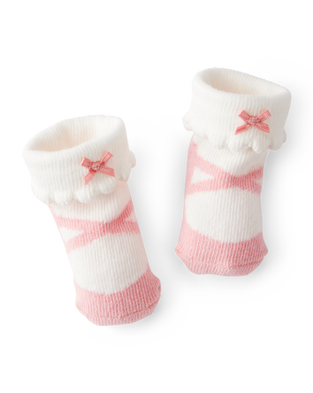 2-Pack Bow Booties, 