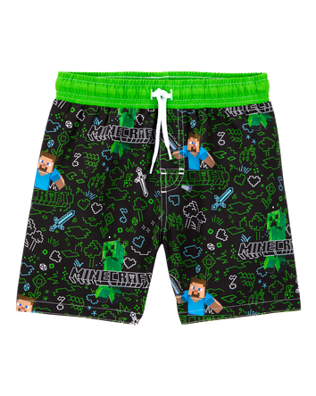Kid MinecraftTM Swim Trunks, 
