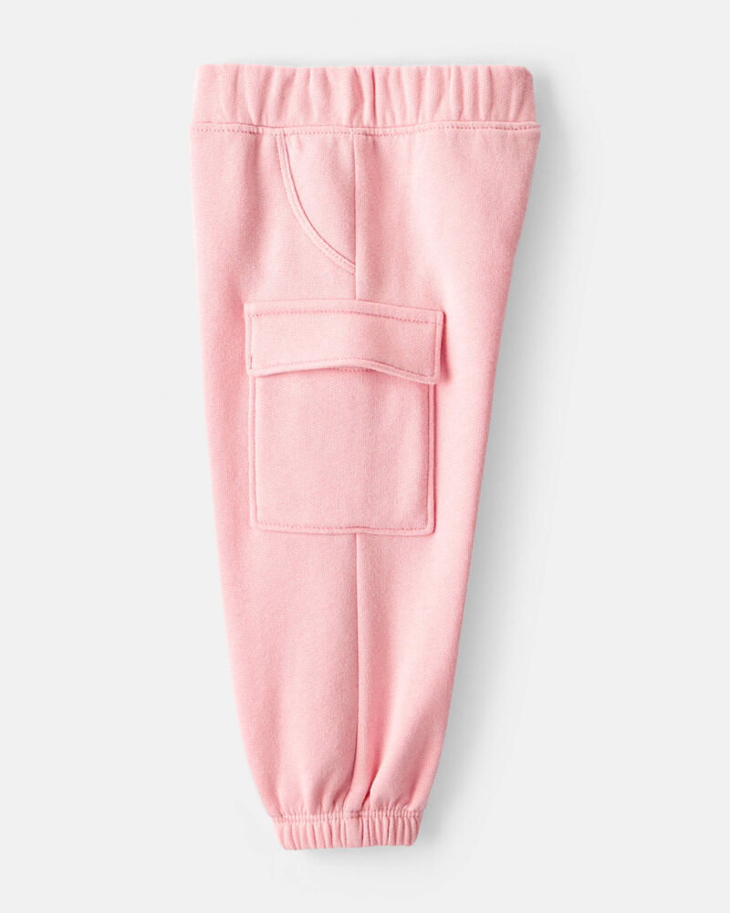 Baby Girl 2-Piece Ballet Long-Sleeve Hoodie & Pant Set - Pink, image 3 of 7 slides