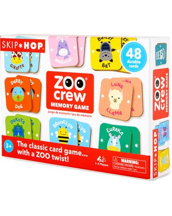 Zoo Crew Memory Game, 