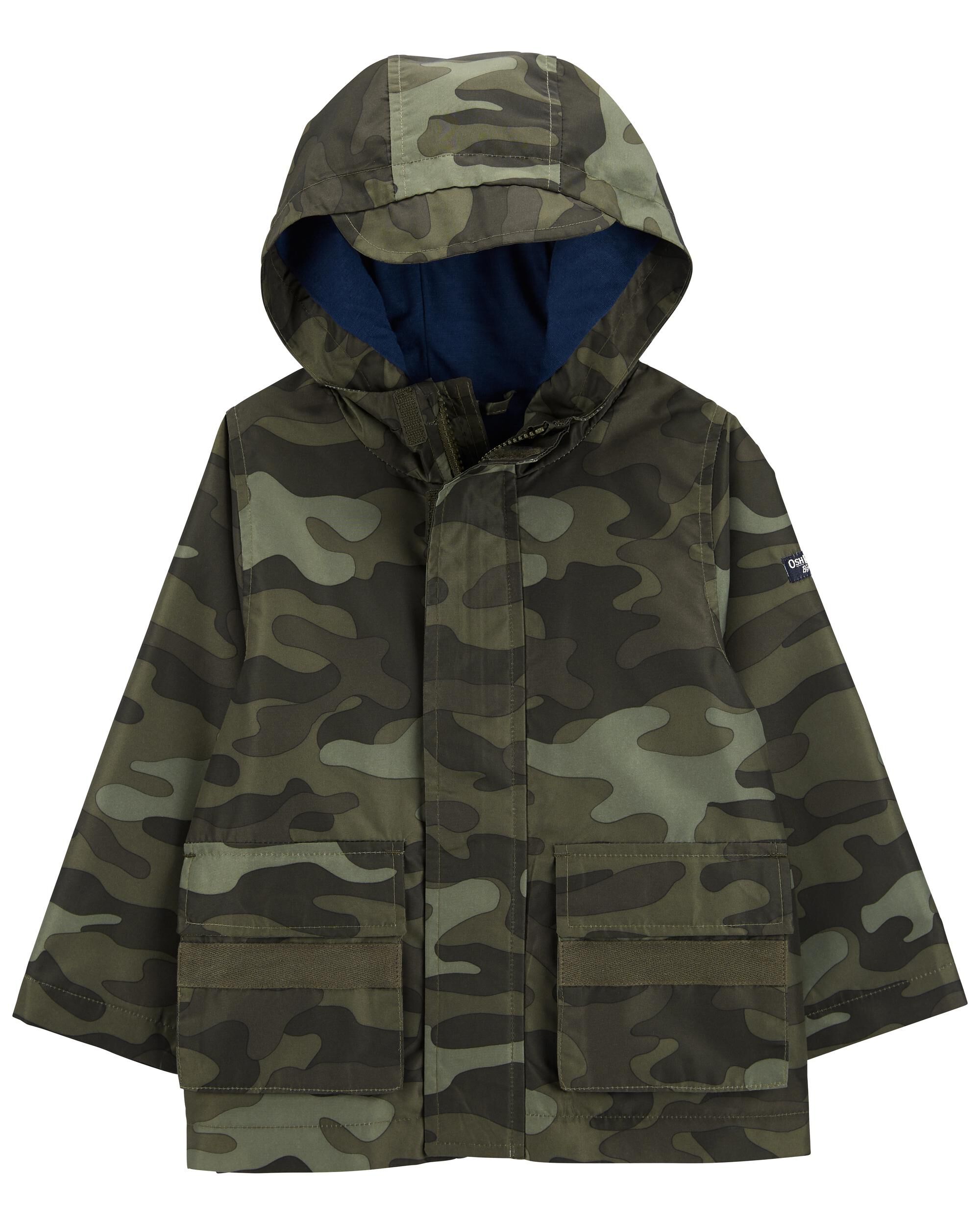 Camo Rain Jacket