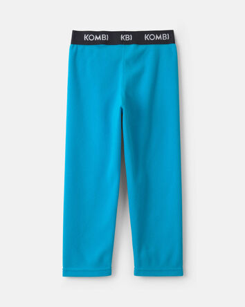 Toddler Boy Kombi Base Layer Fleece Bottom - Blue, 