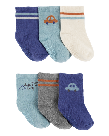 Baby 6-Pack Car Booties, 