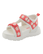 Toddler Girl Casual Floral Meadow Sandals, image 7 of 7 slides