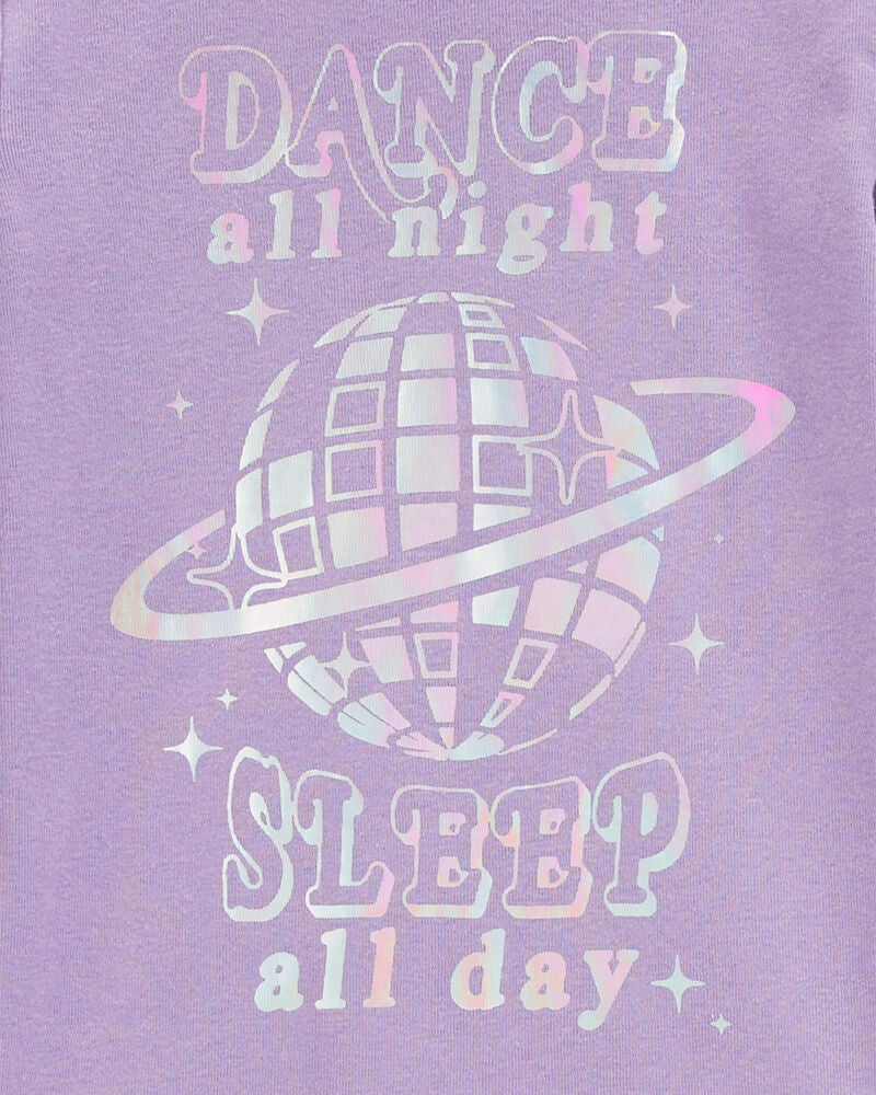 Kid 4-Piece Dance All Night 100% Snug Fit Cotton Pyjamas, image 2 of 4 slides