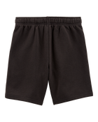 Kid Minecraft Print Drawstring Shorts - Black, image 2 of 3 slides