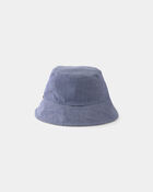 B&eacute;b&eacute; gar&ccedil;on - Chapeau cloche r&eacute;versible pour gar&ccedil;on - Kaki/Bleu, image 2 sur 3 diapositives