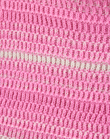 Baby Striped Crotchet Knit Tank, 