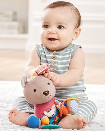 Jouet d&rsquo;&eacute;veil Bandana Buddies - Kangourou, 