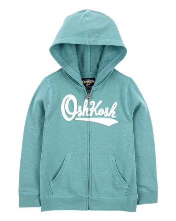 Kid Kid OshKosh Logo Zip Jacket, 