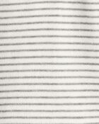 Baby Boy Long-Sleeve Striped Hooded Top - Grey, image 3 of 4 slides