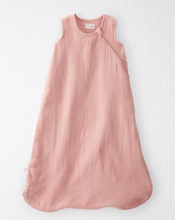 Baby Organic Cotton Gauze Zip Blanket, 