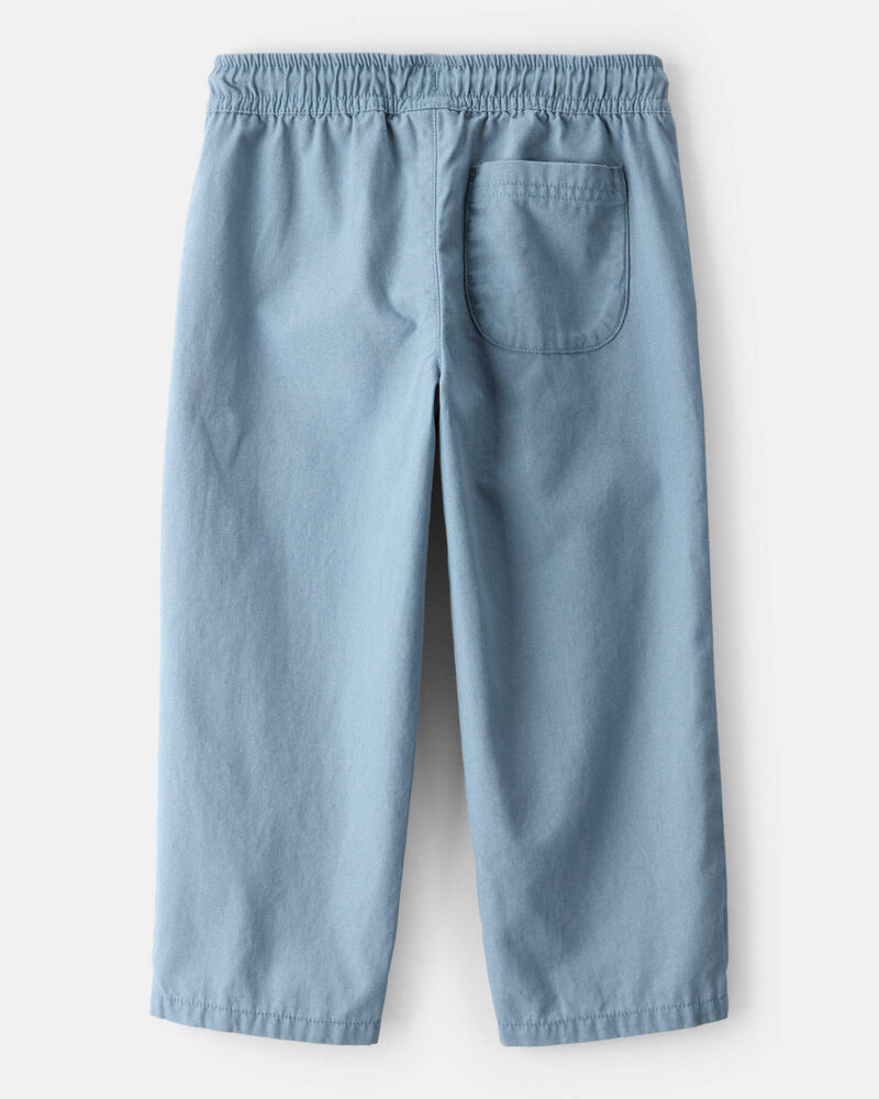 Toddler Boy Everyday Pull-On Pants - Blue, image 2 of 4 slides