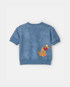 Toddler 2-Piece Disney&copy; Mickey Mouse French Terry Top & Short Set - Blue, image 2 of 5 slides
