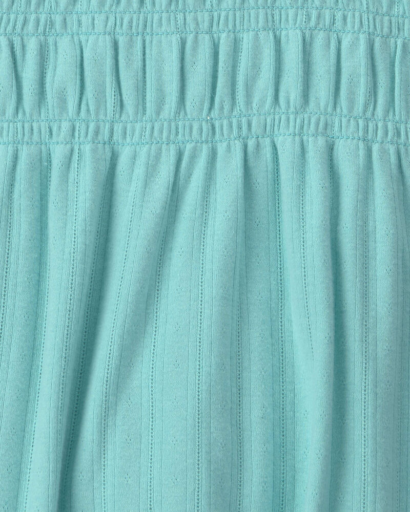 Filles - Haut p&eacute;plum &agrave; manches longues Love &ndash; Turquoise, image 2 sur 2 diapositives