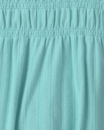 Filles - Haut p&eacute;plum &agrave; manches longues Love &ndash; Turquoise, 