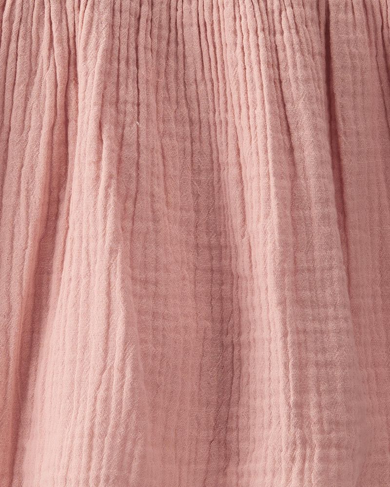 Baby Organic Cotton Gauze Dress, image 4 of 7 slides