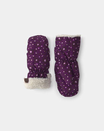 Tout-petit fille - Mitaines Flow Kombi - Mauve, 