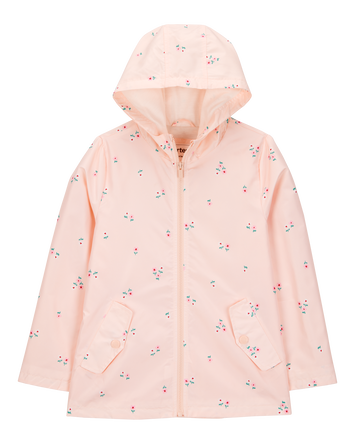 Kid Floral Rain Jacket, 