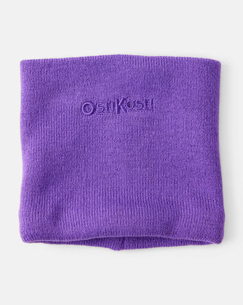 Girls Knit Neck Tube - Purple, 