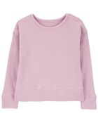 Kid Waffle Knit Thermal Long-Sleeve Tee, image 1 of 3 slides